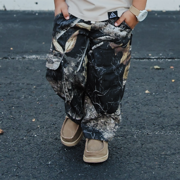 CAMO BAGGY CARGOS (SIZE UP 1 SIZE)