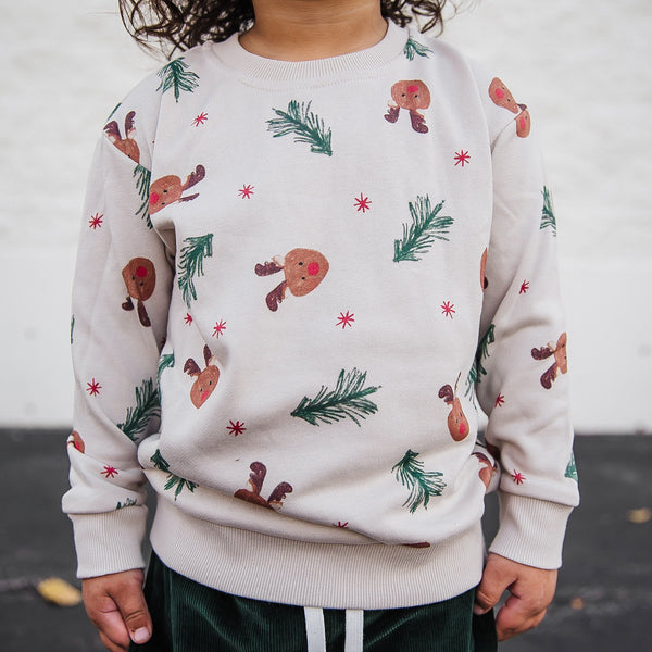 REINDEER HOLIDAY PULLOVER