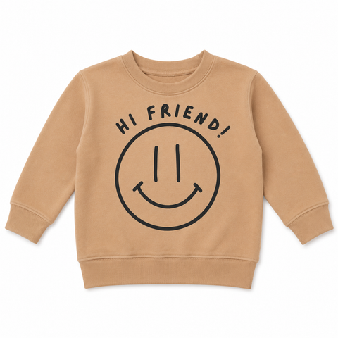HI FRIEND. SWEATSHIRT