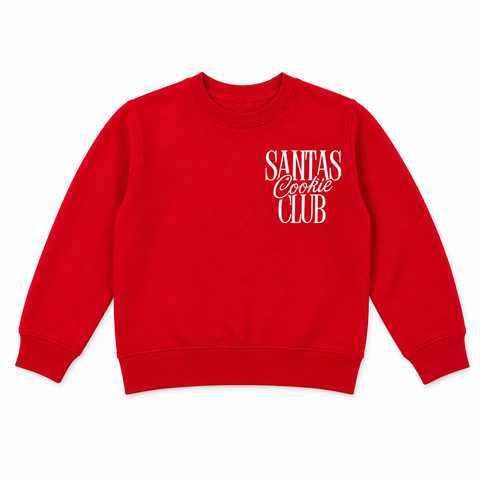 SANTAS COOKIE CLUB SWEATSHIRT