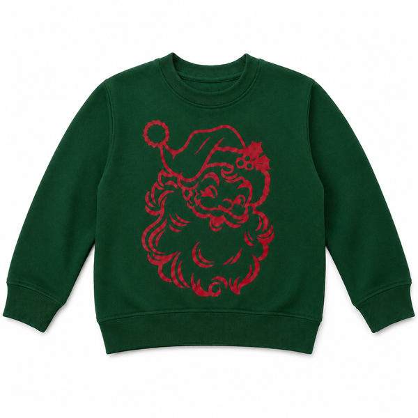 SANTA OUTLINE SWEATSHIRT