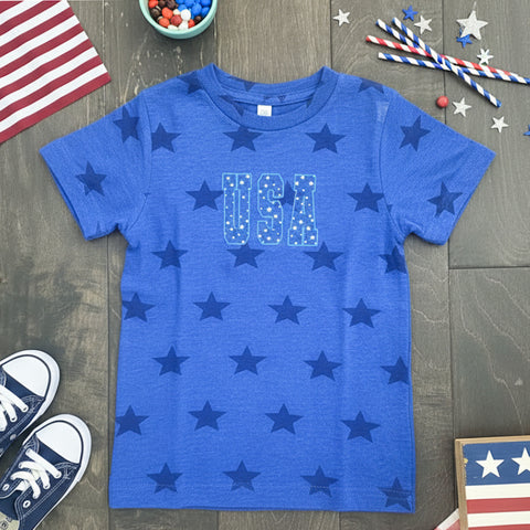 USA - BLUE STAR TEE