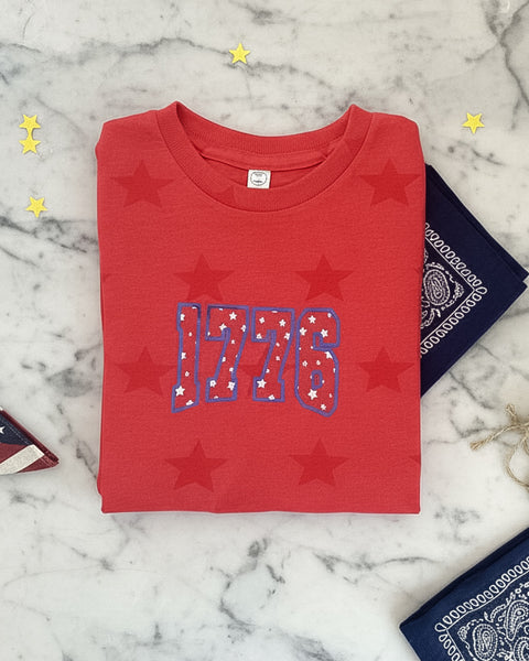 1776 - RED STAR TEE
