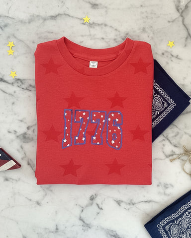 1776 - RED STAR TEE
