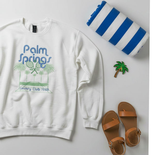 PALM SPRINGS ADULT SWEATSHIRT